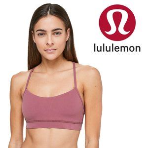 ⭐️HOST PICK⭐️ Lululemon Flow Y Bra (Nulu) in Misty Merlot